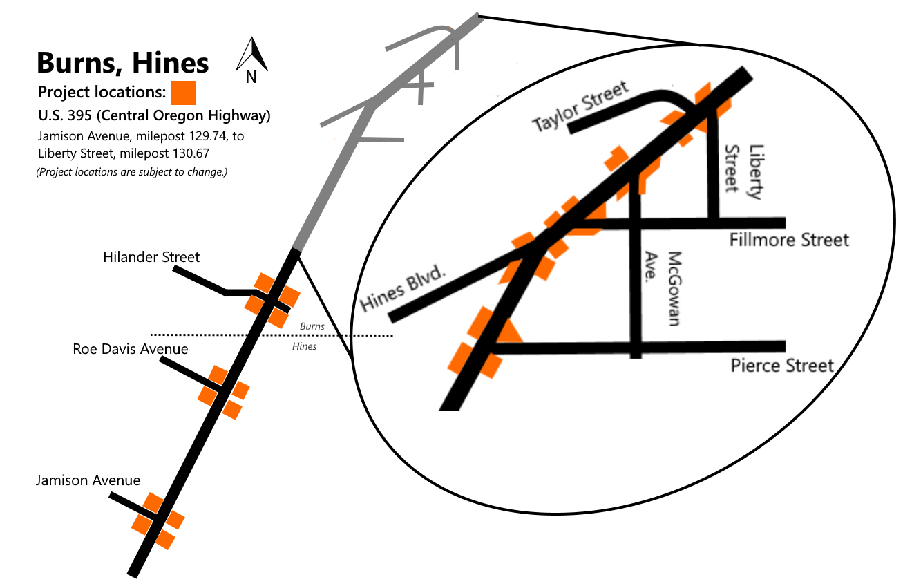 Oregon Department of Transportation ProjectDetails Projects